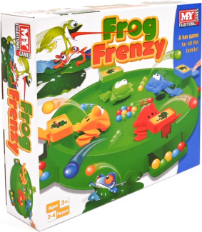 Crazy Hungry Frogs Board Game